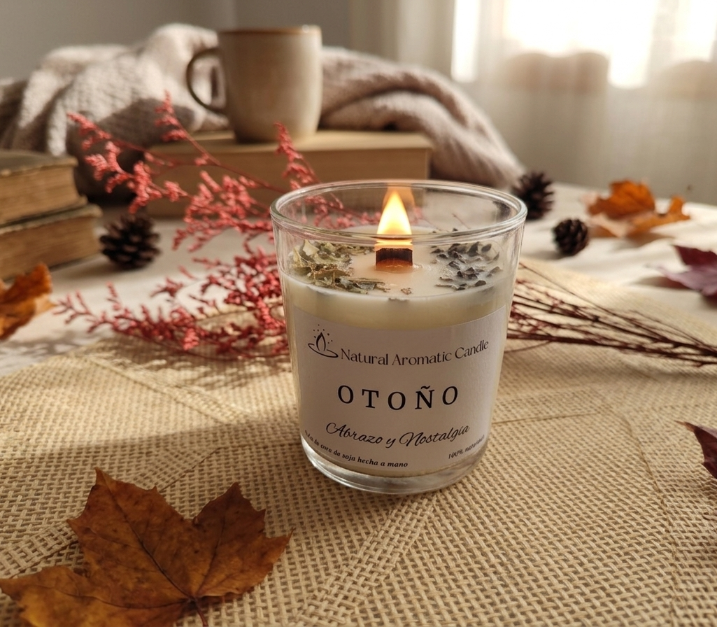 Vela Otoño: el aroma que invita a volver al hogar y disfrutar de la calma