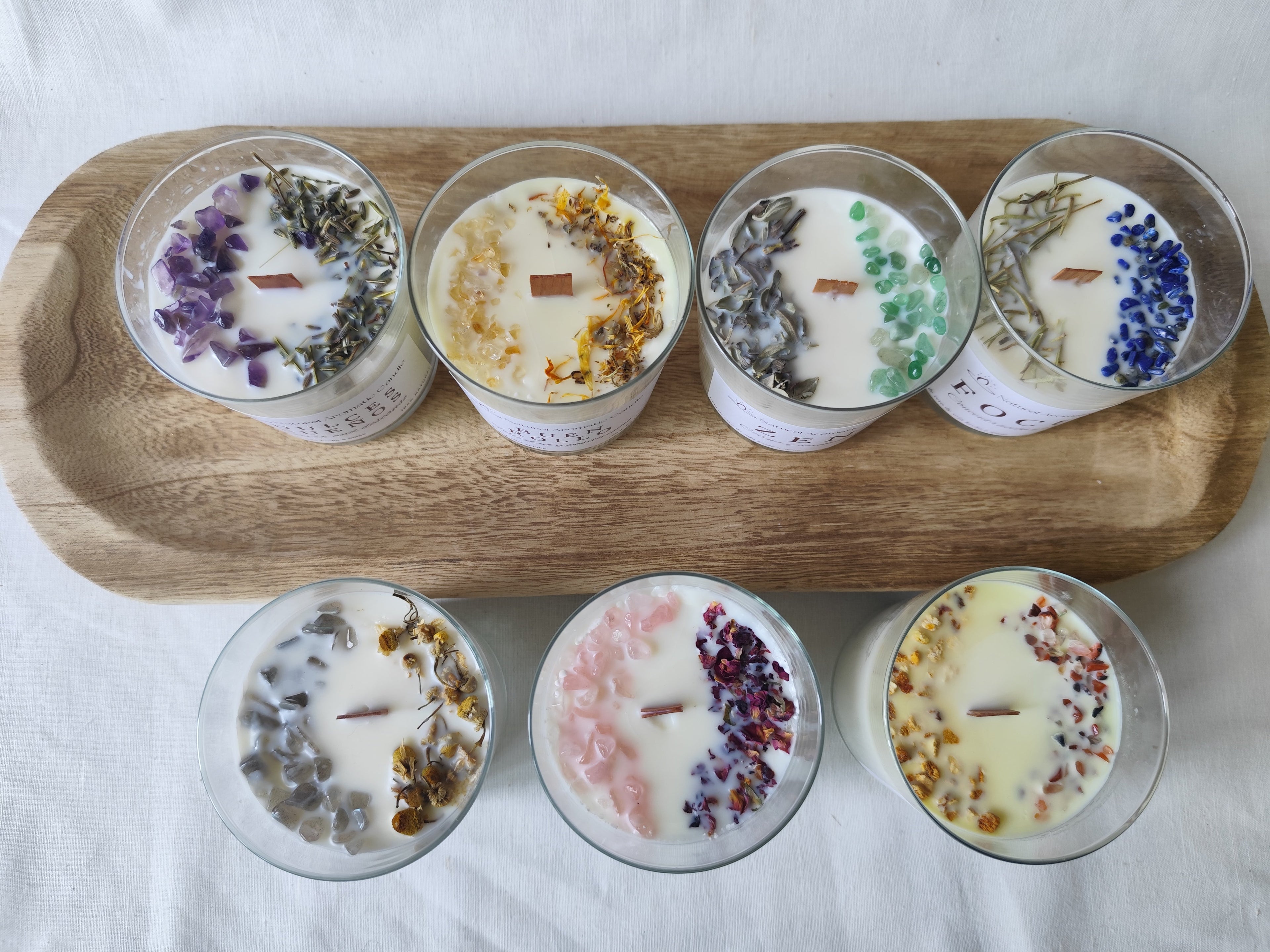 Sentimientos - Velas en vaso