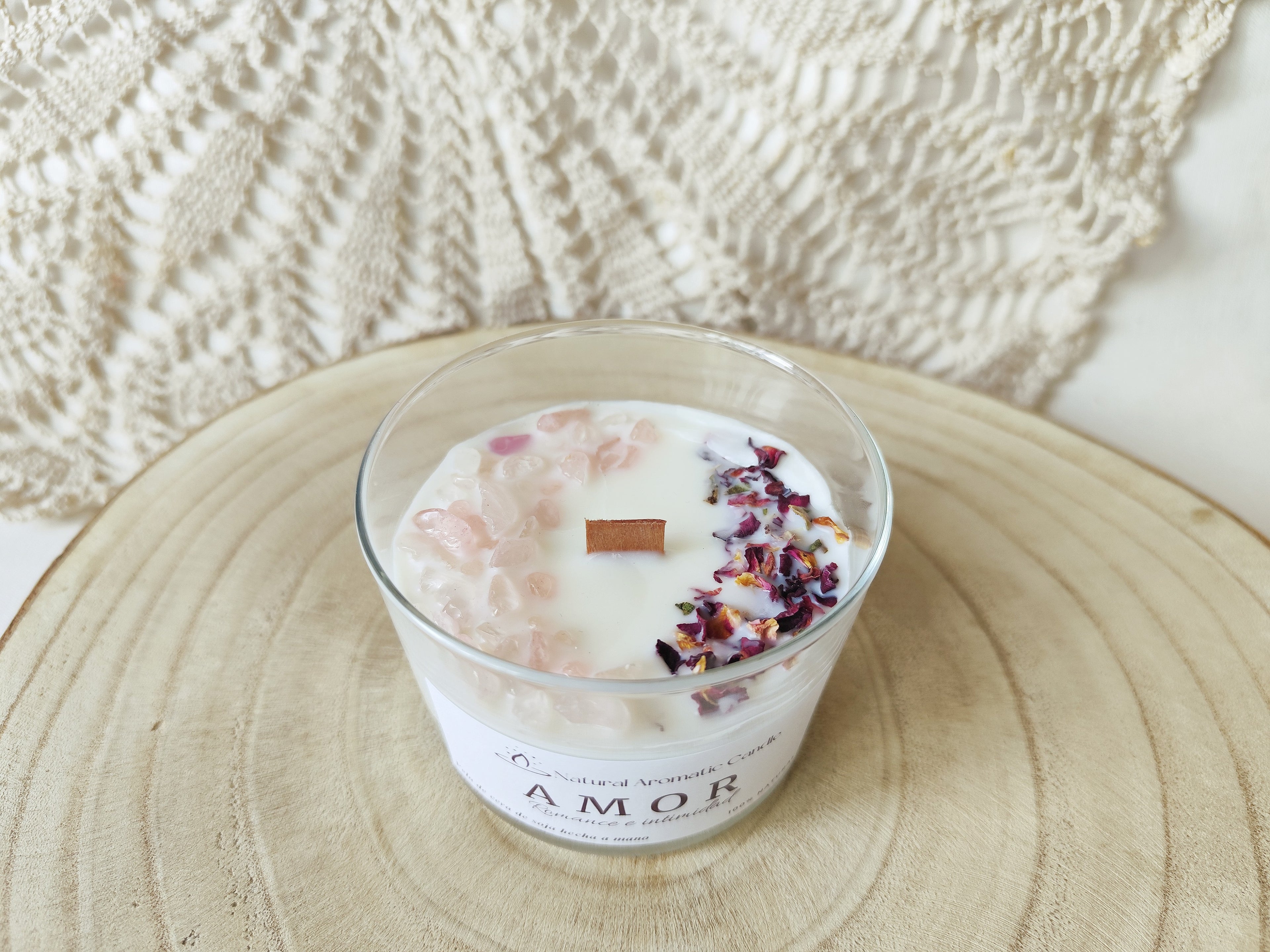 Vela Aromática Amor – Romance e intimidad