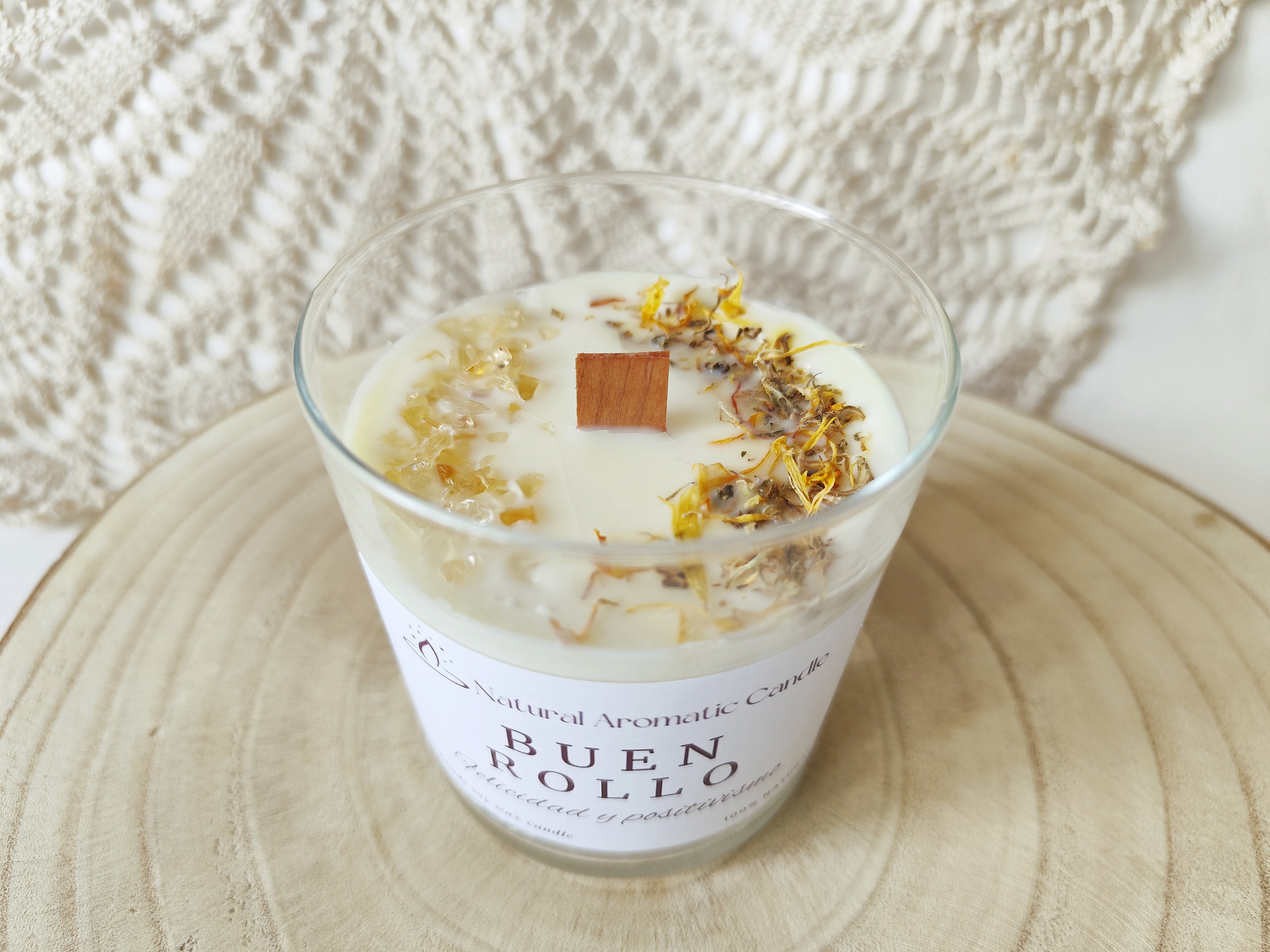 Vela Aromática Buen Rollo – Felicidad y Positivismo