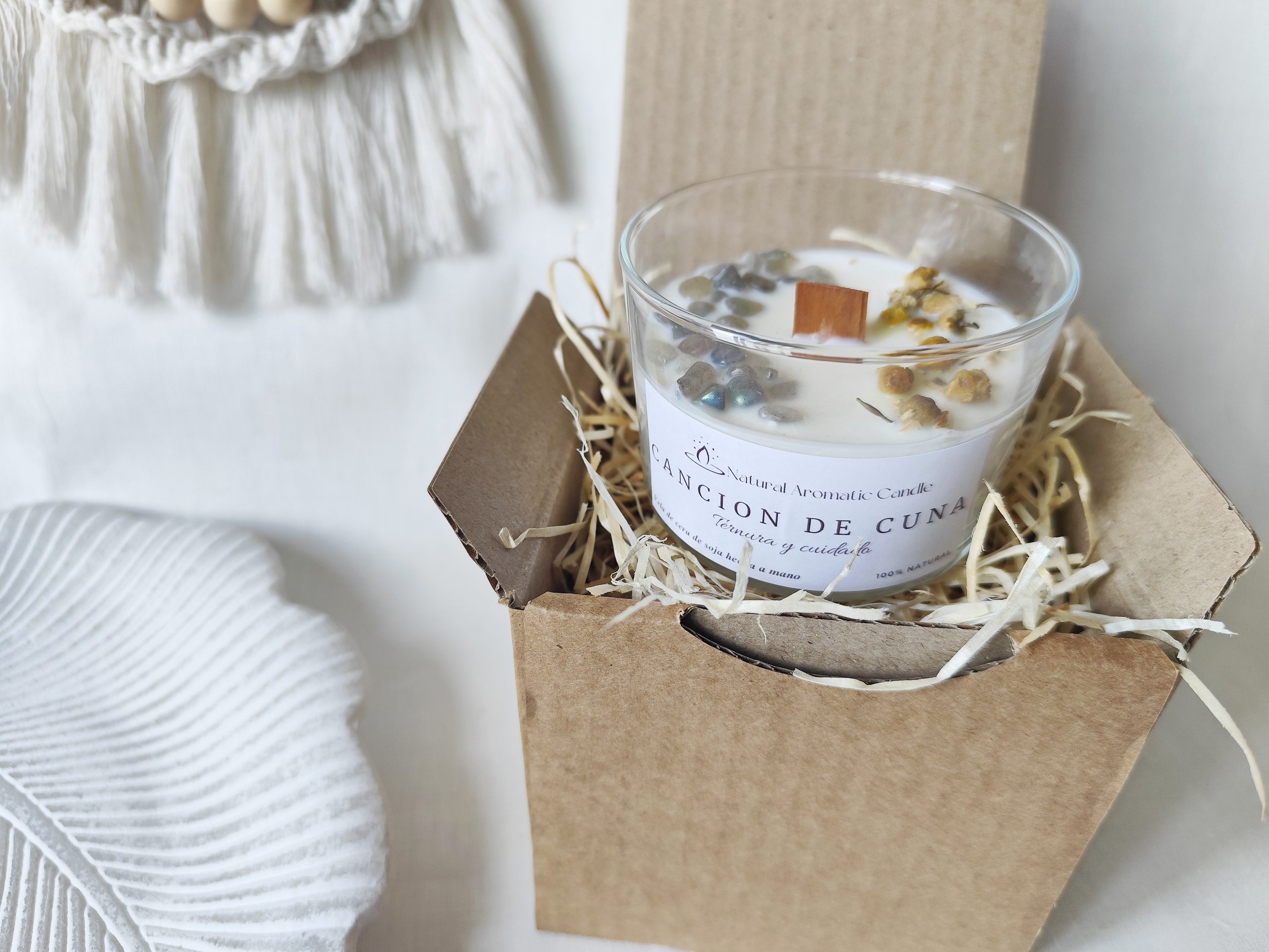 Vela Aromática Canción de Cuna – Ternura y Cuidado