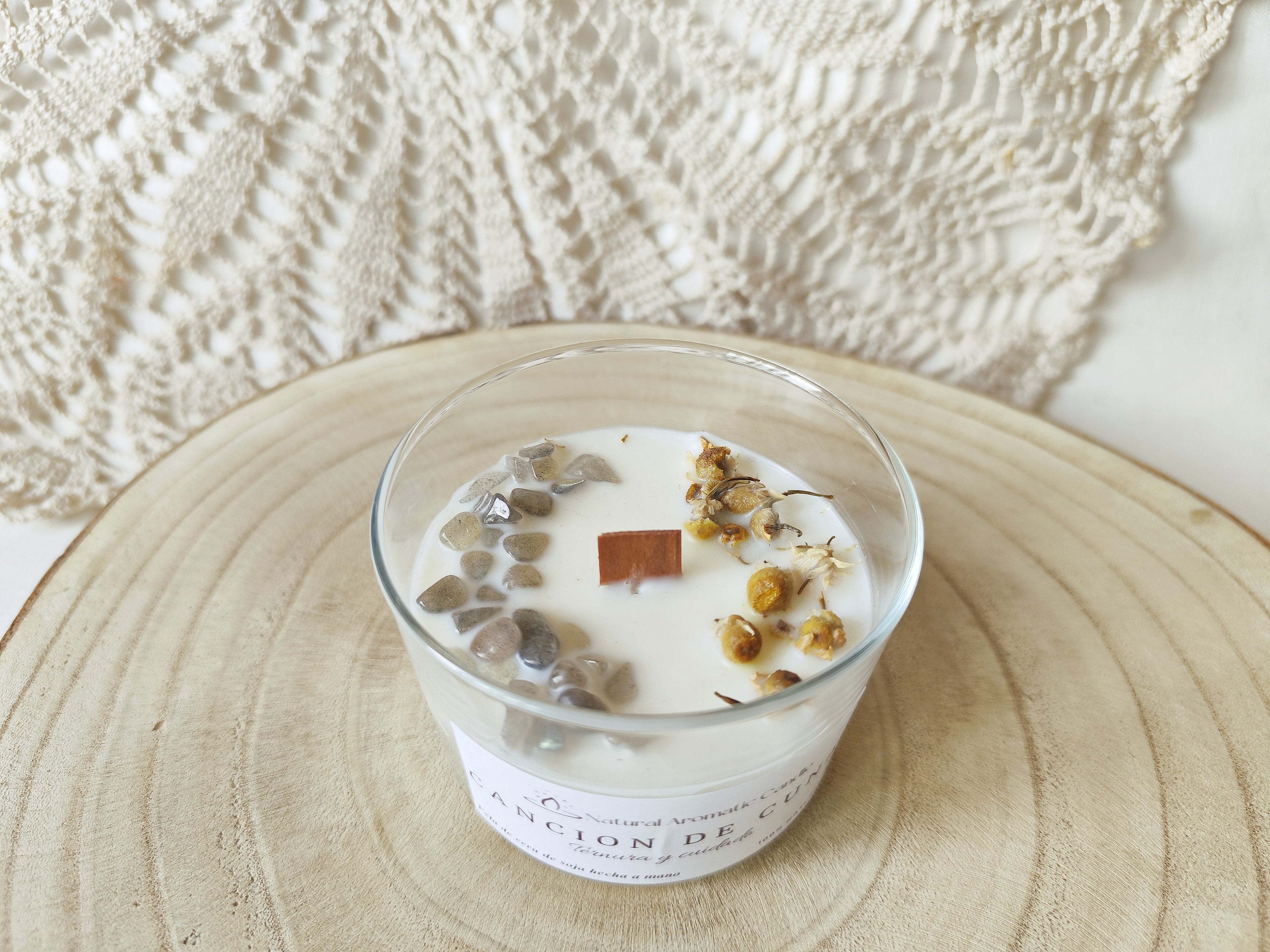 Vela Aromática Canción de Cuna – Ternura y Cuidado