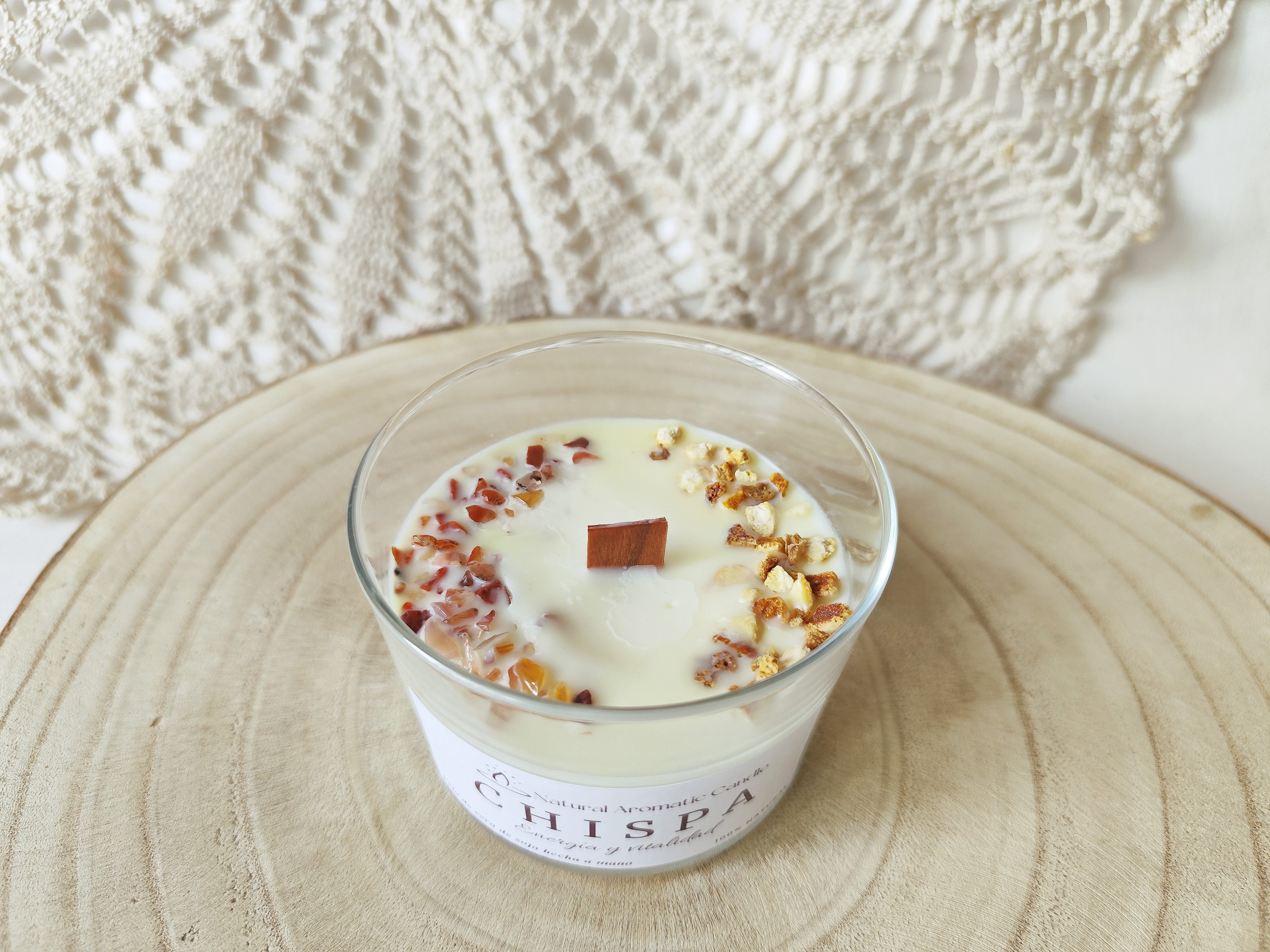 Vela Aromática Chispa – Energia y Vitalidad