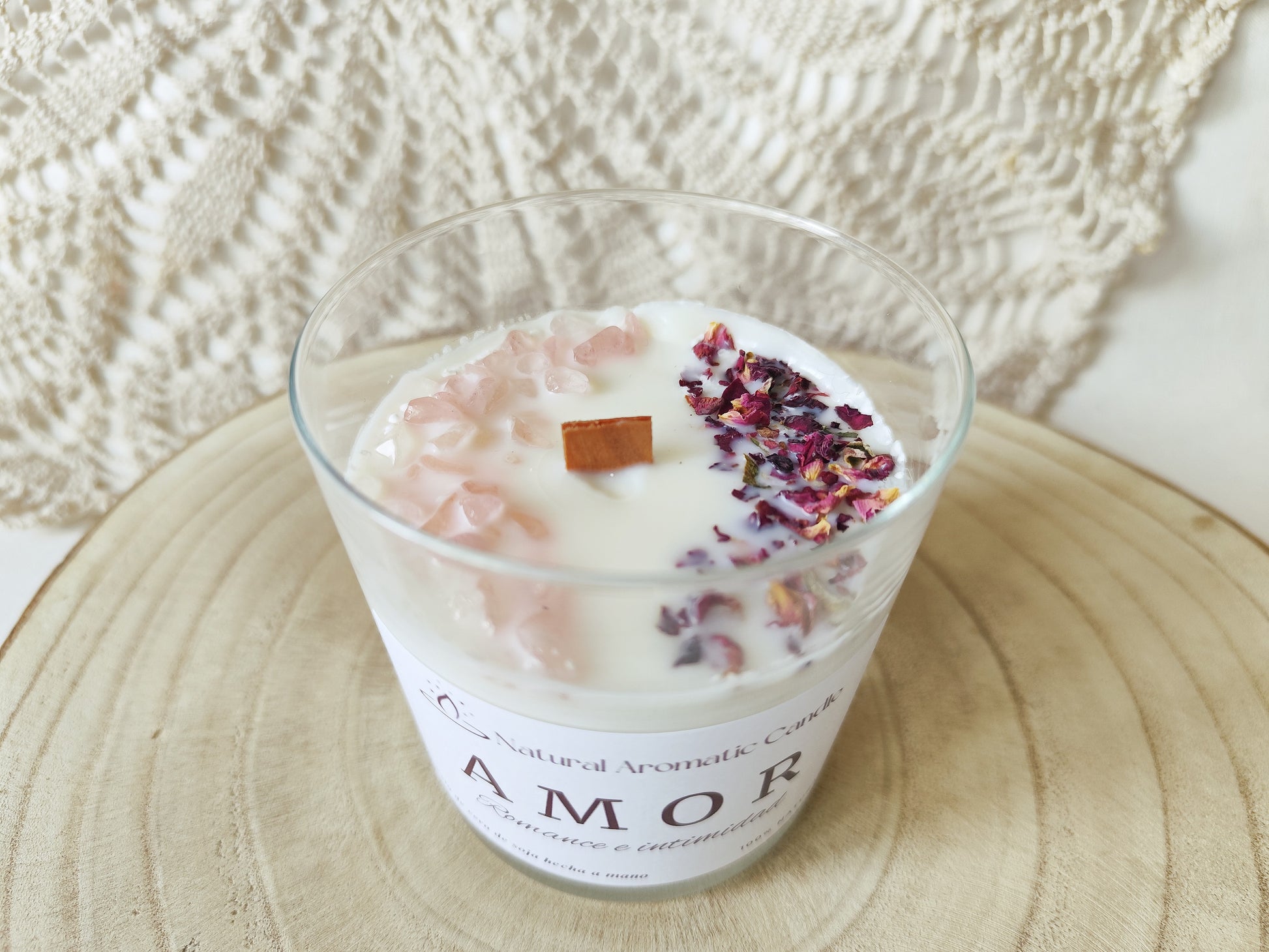 Vela Aromática Amor – Romance e intimidad