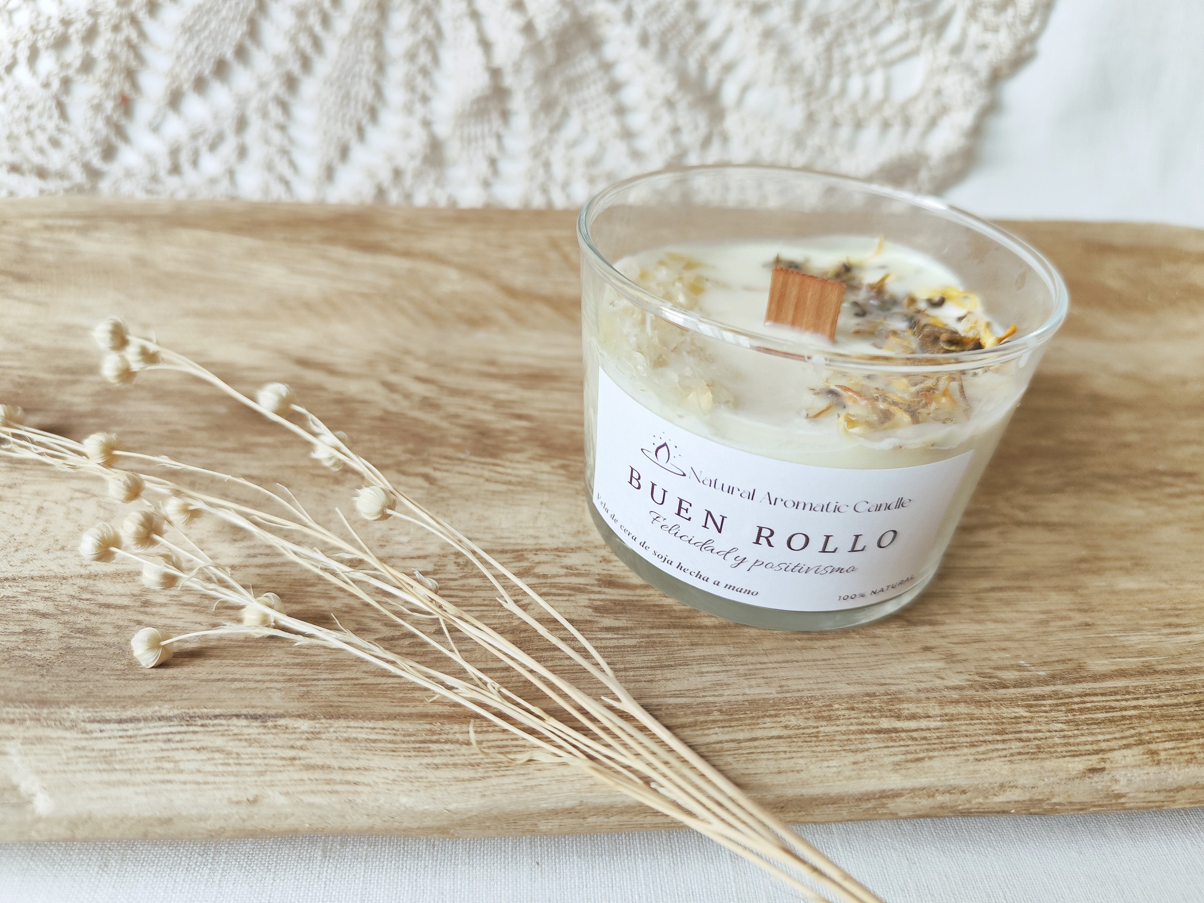Vela Aromática Buen Rollo – Felicidad y Positivismo