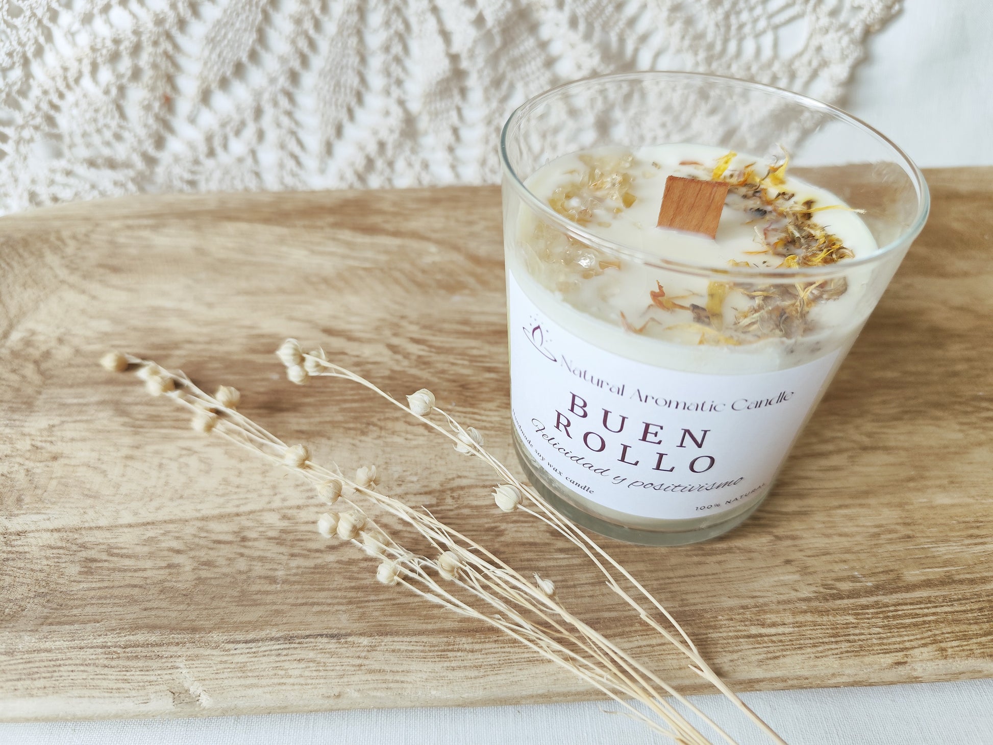 Vela Aromática Buen Rollo – Felicidad y Positivismo