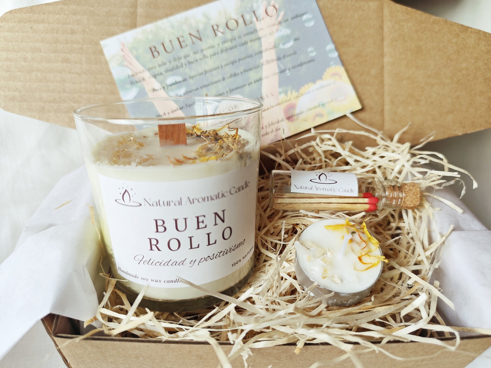 Vela Aromática Buen Rollo – Felicidad y Positivismo