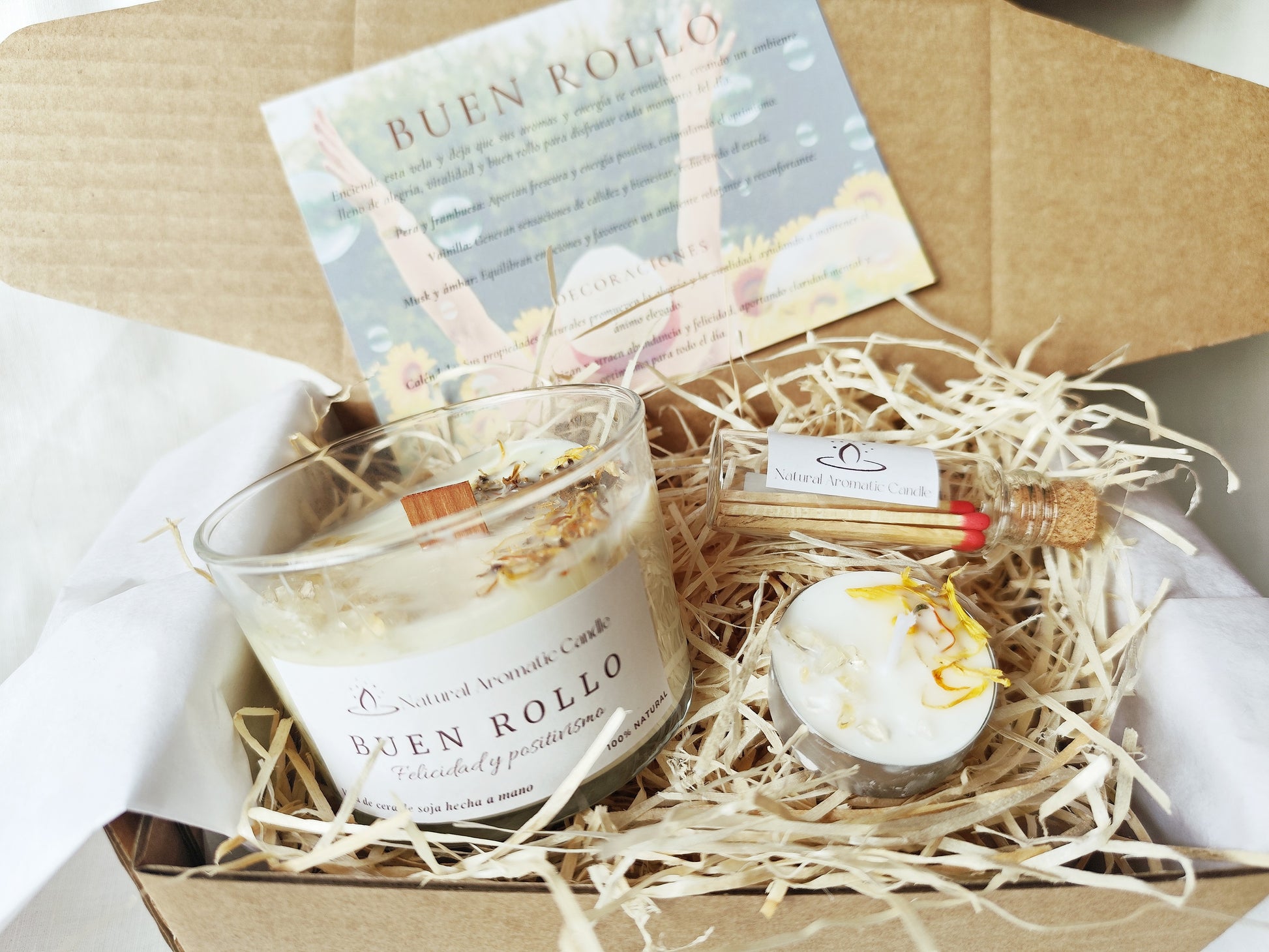 Vela Aromática Buen Rollo – Felicidad y Positivismo