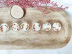 Set de velas de té con aroma a café, miel, clavo y naranja