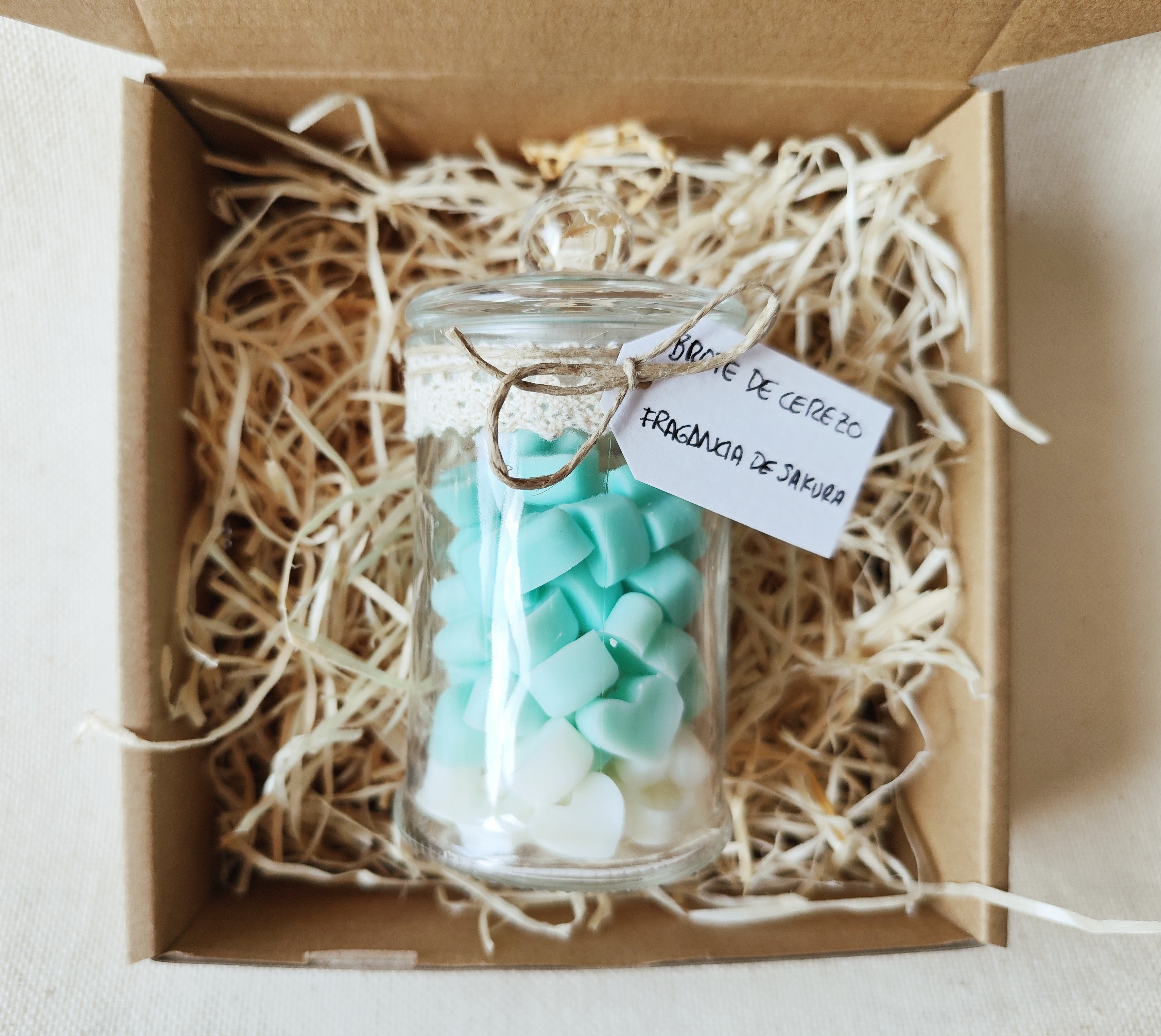 Wax melts “Sakura” ideales para aportar frescura al salón o dormitorio.
